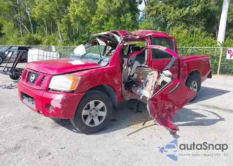 2008 Nissan Titan Se/Xe из США, поврежденный, VIN 1N6BA07D58N339699